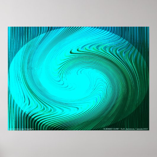 SUMMER SURF! POSTER (Voorkant)