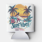 Summer Surf Vibes drink koeler (Achterkant)