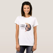 Summer Surfer Beach Girl T-shirt (Voorkant volledig)
