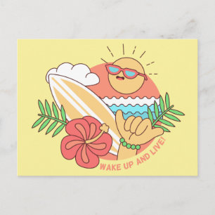 Summer Surfer briefkaart