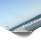 Summer Surfing California Beach Photography Poster (Hoek)
