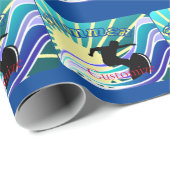 Summer Surfing Fun Thunder_Cove Cadeaupapier (Rol Hoek)