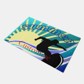 Summer Surfing Fun Thunder_Cove Deurmat (Schuin)