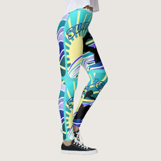 Summer Surfing Fun Thunder_Cove Leggings (Rechts)