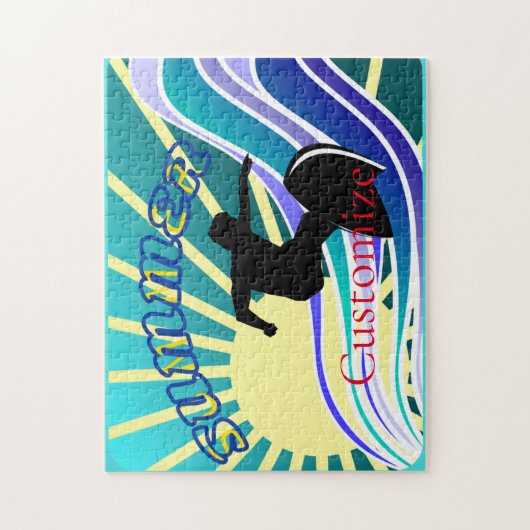 Summer Surfing Fun Thunder_Cove Legpuzzel (Verticaal)