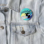 Summer Surfing Fun Thunder_Cove Ronde Button 5,7 Cm (In situ)