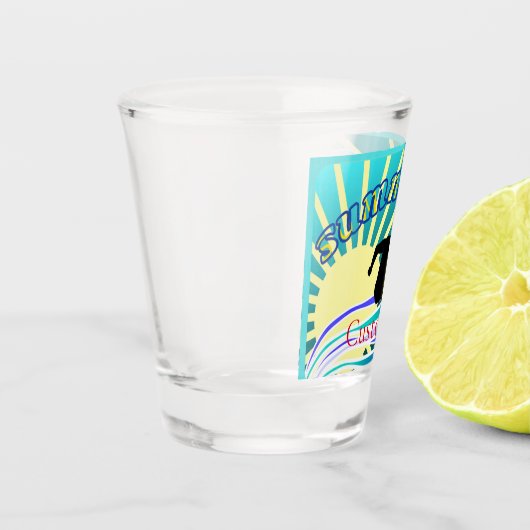 Summer Surfing Fun Thunder_Cove Shot Glas (Links)