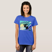 Summer Surfing Fun Thunder_Cove T-shirt (Voorkant volledig)