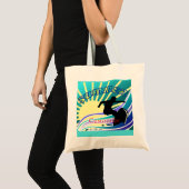 Summer Surfing Fun Thunder_Cove Tote Bag (Voorkant (product))