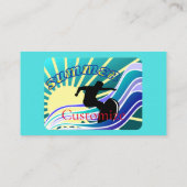 Summer Surfing Fun Thunder_Cove Visitekaartje (Achterkant)