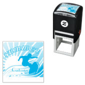 Summer Surfing Fun Thunder_Cove Zelfinktende Stempel (In situ)