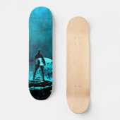 Summer Surfing Grunge Style Persoonlijk Skateboard (Voorkant)