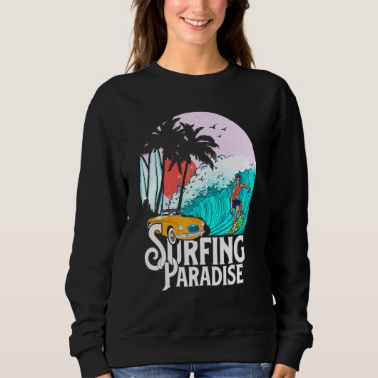Summer Surfing Paradise Trui (Voorkant)