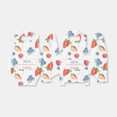 Summer Sweet Berry Birthday Dank je Bedankdoosjes (Uitgevouwen)