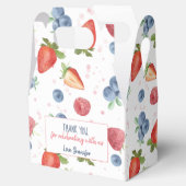 Summer Sweet Berry Birthday Dank je Bedankdoosjes (Geopend)