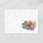 Summer Sweet Berry Diaper Raffle Informatiekaartje (Achterkant)