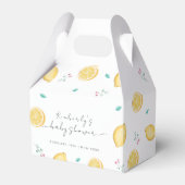 Summer Sweet Citrus Baby shower Bedankdoosjes (Voorkant Zijde)