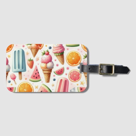 Summer Sweet escape Bagagelabel (Voorkant (horizontaal))