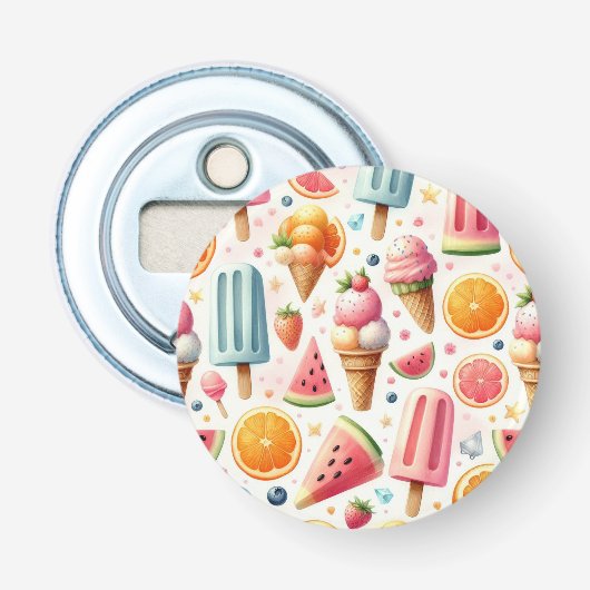Summer Sweet escape Button Flesopener (Voorkant)
