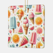 Summer Sweet escape Keramisch Ornament (Links)