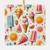 Summer Sweet escape Keramisch Ornament (Voorkant)