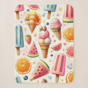 Summer Sweet escape Sherpa Deken