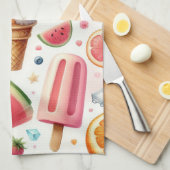 Summer Sweet escape Theedoek (Quarter Fold)