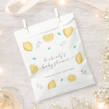 Summer Sweet Lemon Citrus Fruit Baby shower