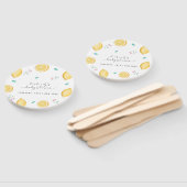 Summer Sweet Lemon Citrus Fruit Baby shower Handwaaier (Niet-gemonteerd)