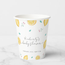 Summer Sweet Lemon Citrus Fruit Baby shower