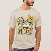 Summer Sweet Time Lemon T-shirt (Voorkant)