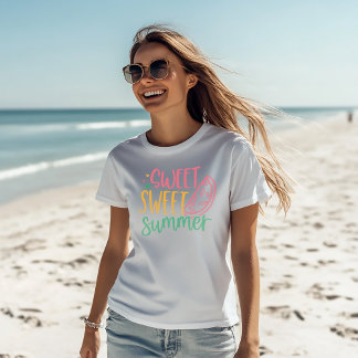 Summer Sweetness "Sweet Summer" T-shirt voor dames