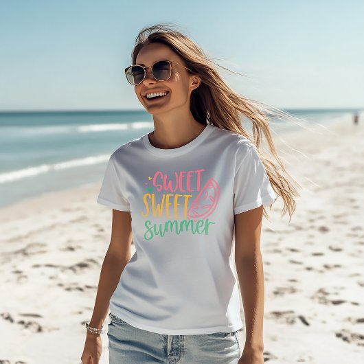 Summer Sweetness "Sweet Summer" T-shirt voor dames