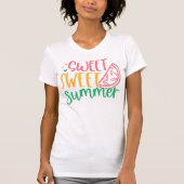 Summer Sweetness "Sweet Summer" T-shirt voor dames (Voorkant)