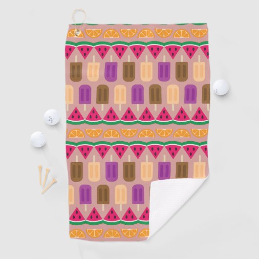 Summer Sweets Golf Towel Golfhanddoek (Insitu)