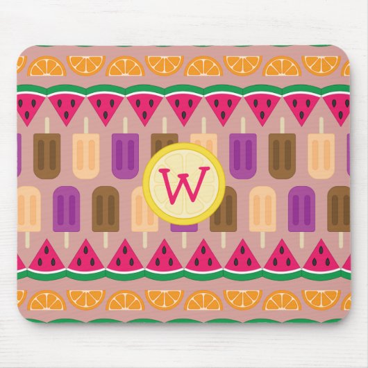 Summer Sweets Mousepad Muismat (Voorkant)