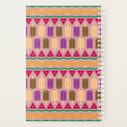 Summer Sweets Planner (Achterkant)
