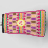 Summer Sweets Putter Hoesje Golfheadcover (Voorkant)