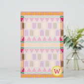 Summer Sweets Stationery Briefpapier (Staand voorkant)