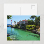 Summer Swim Cascais, Portugal Briefkaart (Voorkant / Achterkant)