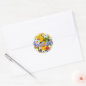 Summer Symphony ~ "Bedankt" Sticker (Envelop)