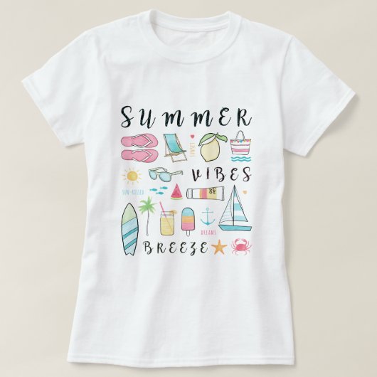Summer T-Shirt (Design voorkant)