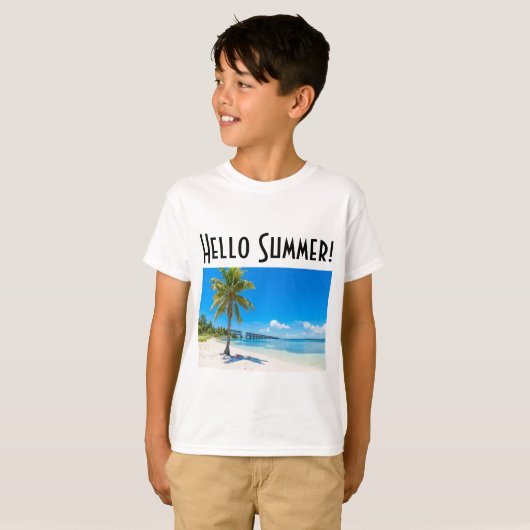 Summer T-Shirt (Voorkant volledig)