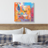 Summer Table Canvas Afdruk (Insitu (Slaapkamer))