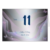 Summer Table Number Card (Voorkant Horizontaal)