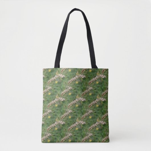 Summer Tall Grass Natuur Pattern Tote Bag (Voorkant)