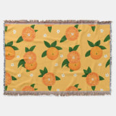 Summer Tangerines Deken (Voorkant)