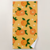 Summer Tangerines Strandlaken (Voorkant)