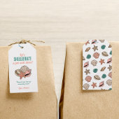 Summer Teacher Appreciation Seashell Dank u Cadeaulabel