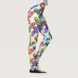 SUMMER-TEENSLIPPERS LEGGINGS